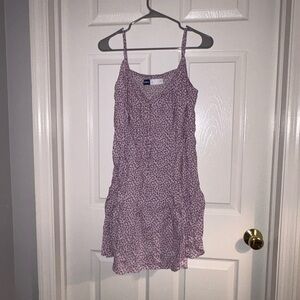 Old Navy Pink Patterned Mini Dress